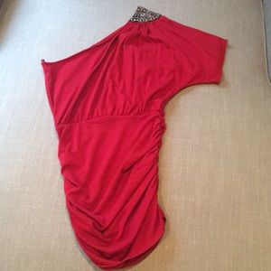 One shoulder cotton top